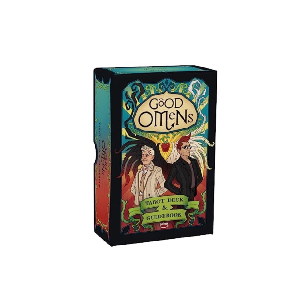 Produktbild för Good Omens Tarot Deck and Guidebook (inbunden, eng)