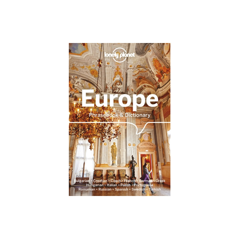 Produktbild för Lonely Planet Europe Phrasebook & Dictionary (häftad, eng)