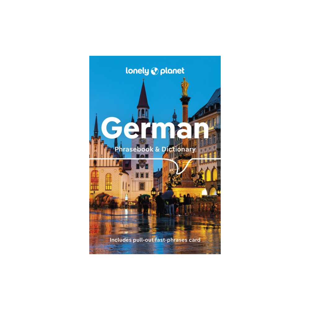 Produktbild för Lonely Planet German Phrasebook & Dictionary (häftad, eng)