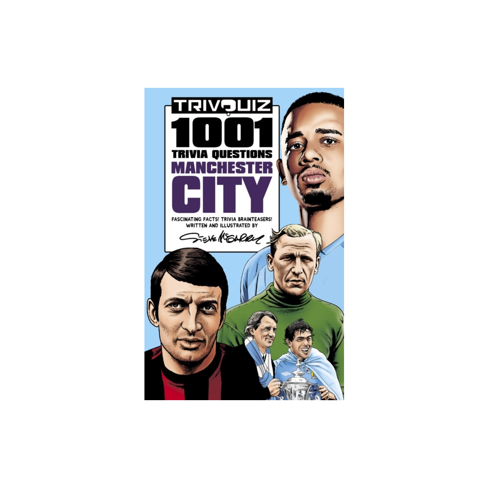 Produktbild för Trivquiz Manchester City (häftad, eng)