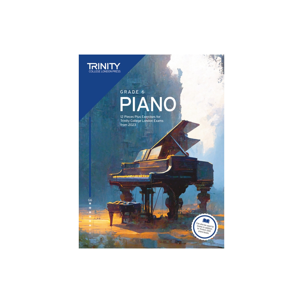 Produktbild för Trinity College London Piano Exam Pieces Plus Exercises from 2023: Grade 6 (häftad, eng)