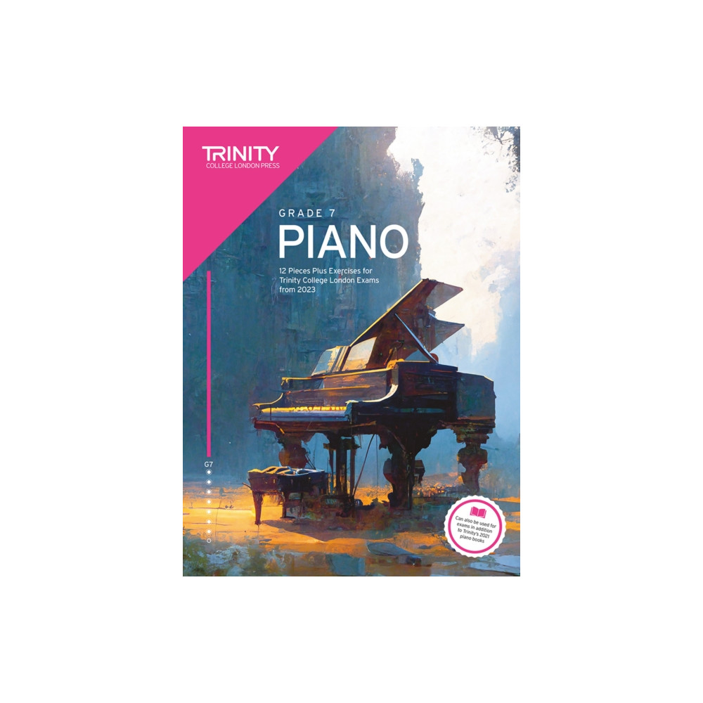 Produktbild för Trinity College London Piano Exam Pieces Plus Exercises from 2023: Grade 7 (häftad, eng)
