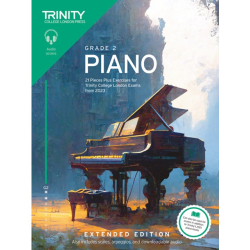 Trinity College London Press Trinity College London Piano Exam Pieces Plus Exercises from 2023: Grade 2: Extended Edition (häftad, eng)