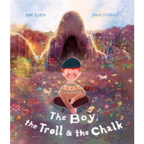 Templar Publishing The Boy, the Troll and the Chalk (inbunden, eng)