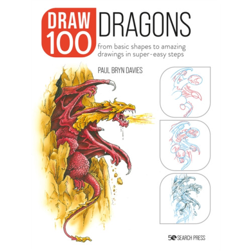 Search Press Ltd Draw 100: Dragons (häftad, eng)