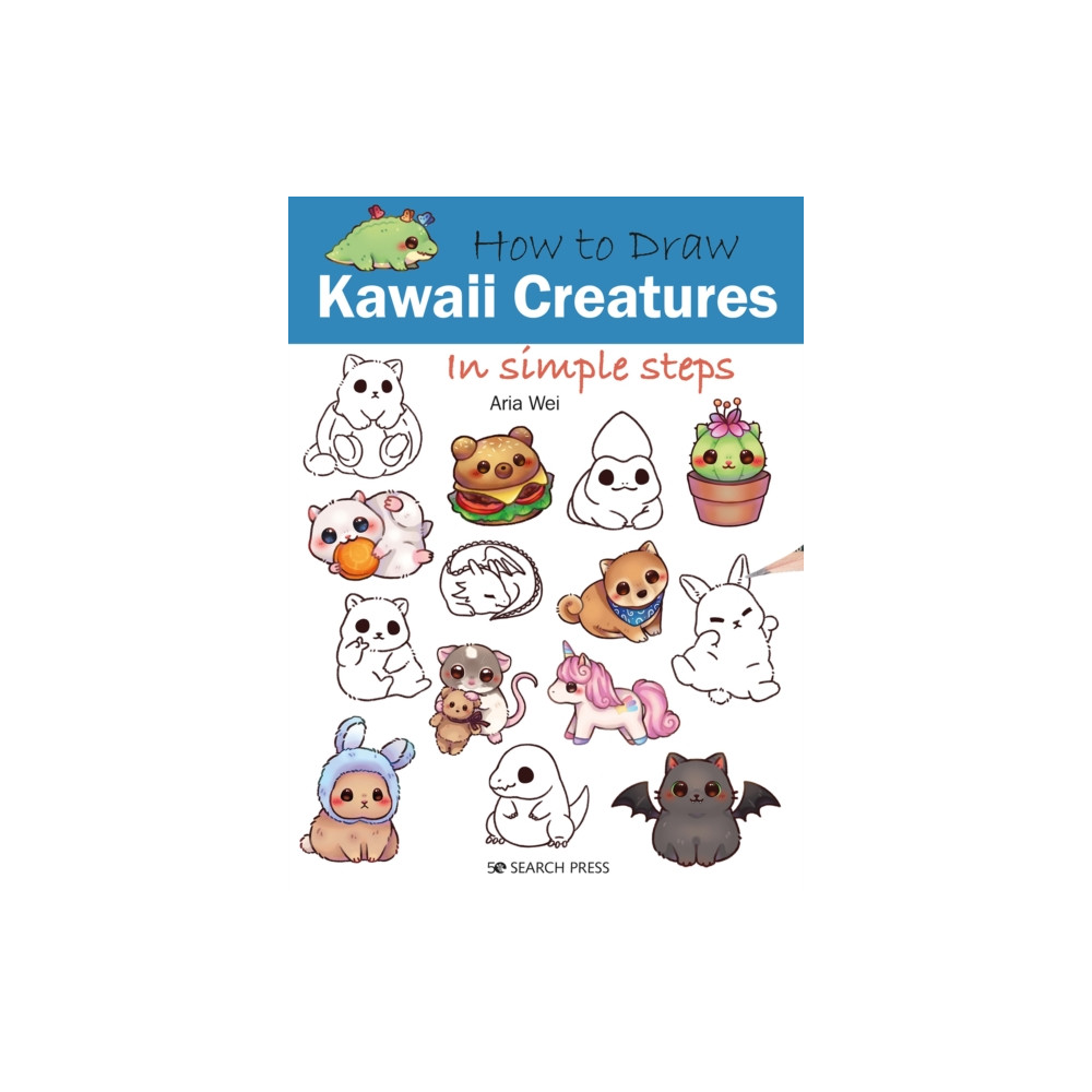 Produktbild för How to Draw: Kawaii Creatures (häftad, eng)