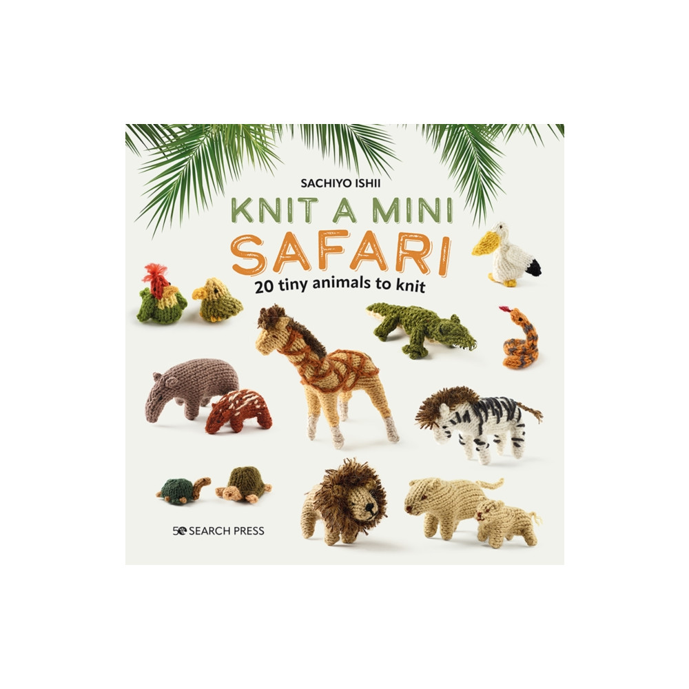 Produktbild för Knit a Mini Safari (inbunden, eng)