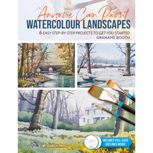 Search Press Ltd Anyone Can Paint Watercolour Landscapes (häftad, eng)