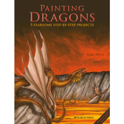 Search Press Ltd Painting Dragons (häftad, eng)