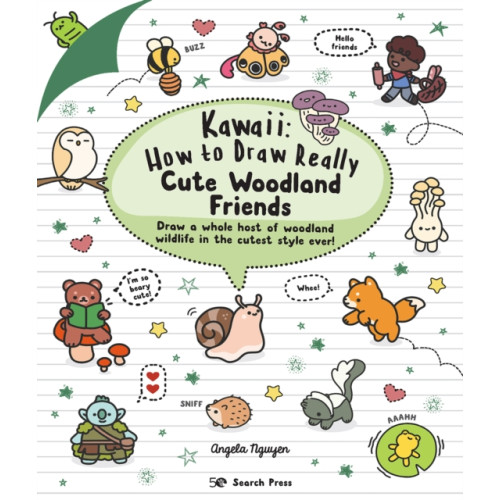 Search Press Ltd Kawaii: How to Draw Really Cute Woodland Friends (häftad, eng)