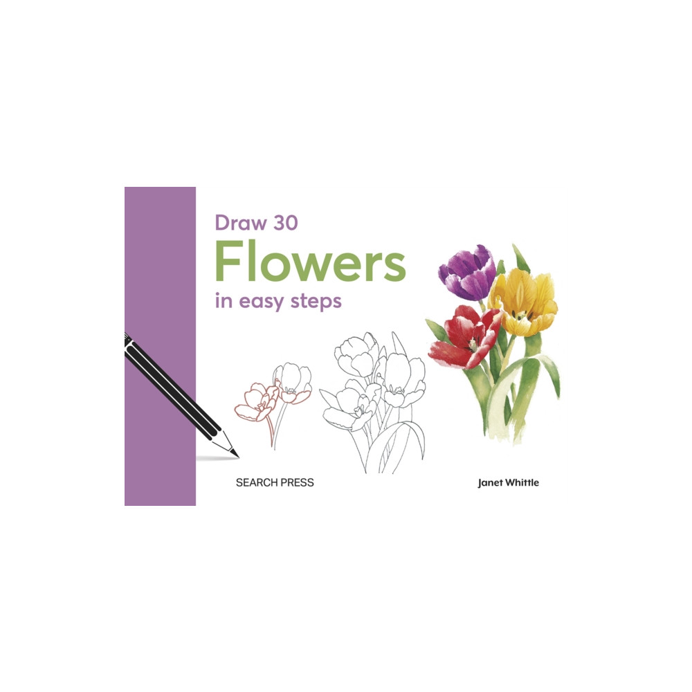 Produktbild för Draw 30: Flowers (inbunden, eng)