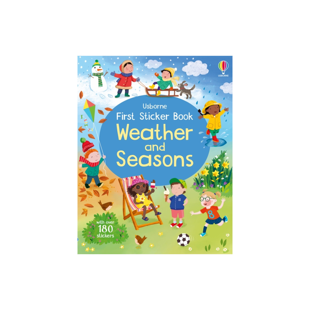 Produktbild för First Sticker Book Weather and Seasons (häftad, eng)