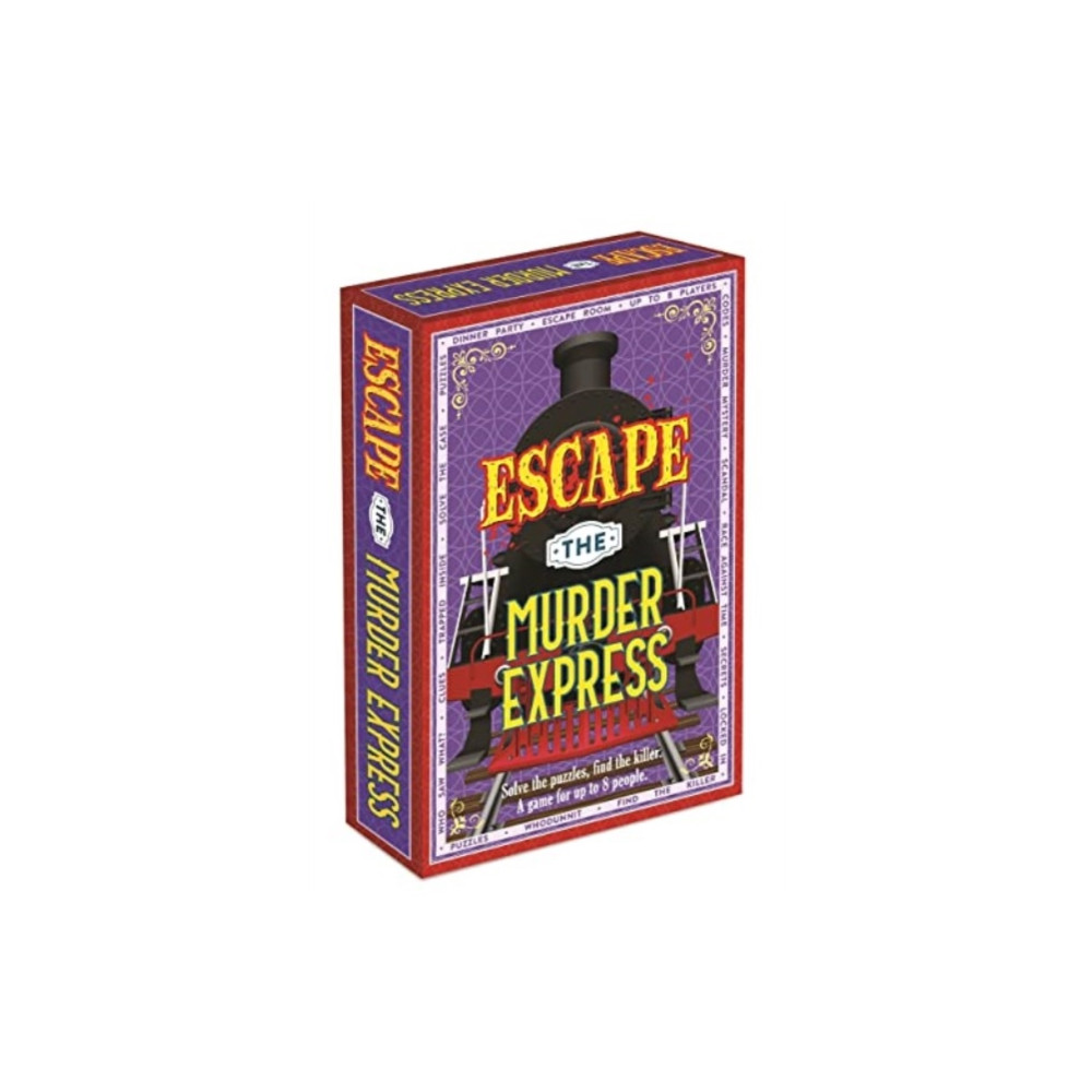 Produktbild för Escape the Murder Express (häftad, eng)
