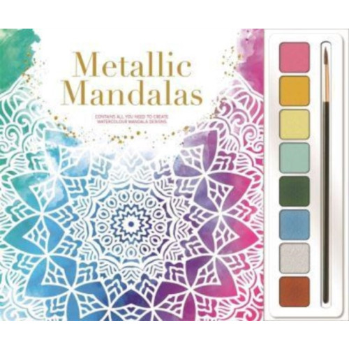 Bonnier Books Ltd Metallic Mandalas (inbunden, eng)