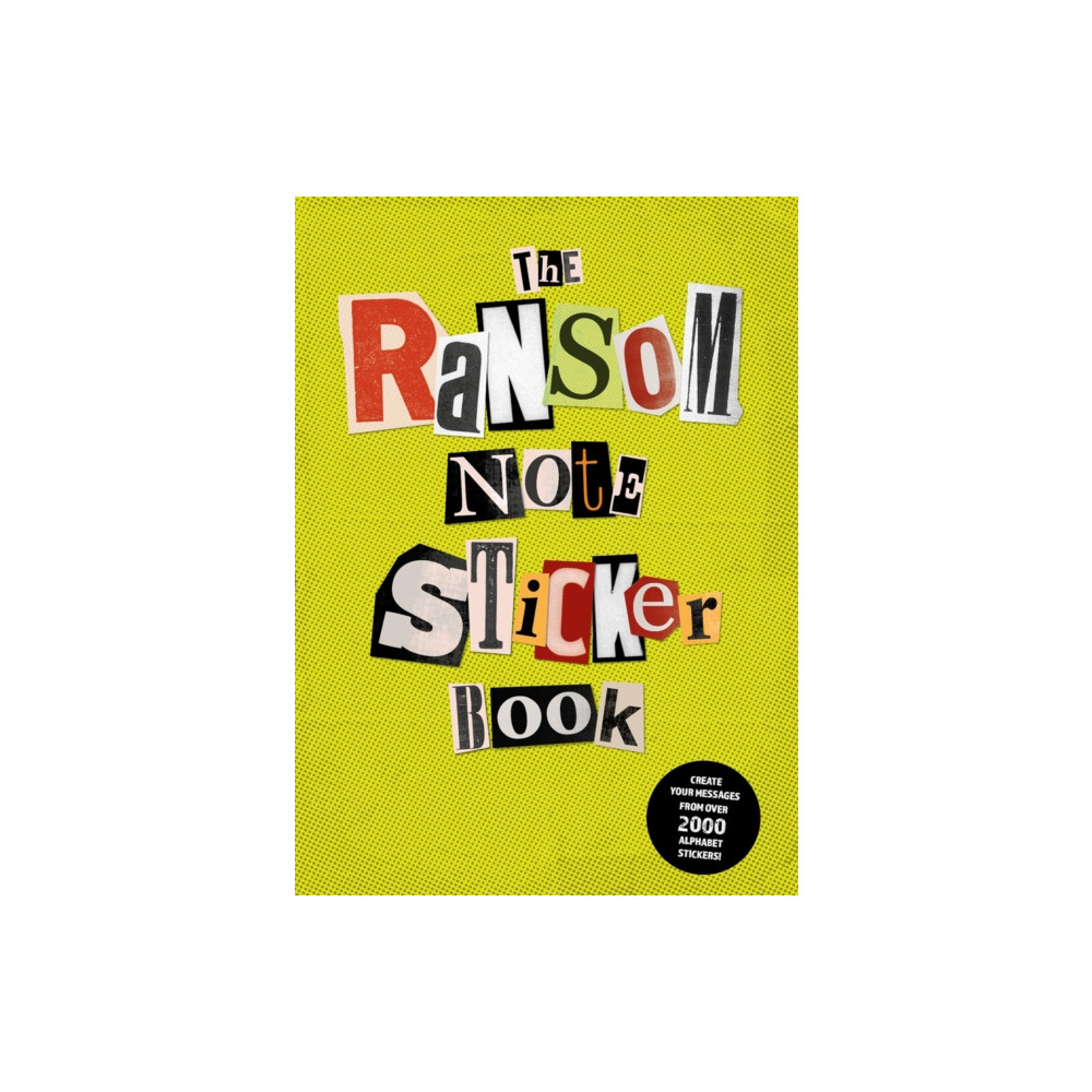 Produktbild för The Ransom Note Sticker Book (häftad, eng)