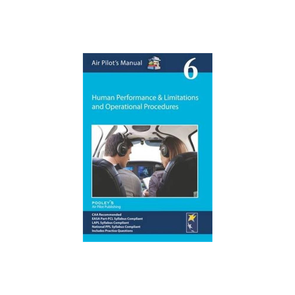 Produktbild för Air Pilot's Manual - Human Performance & Limitations and Operational Procedures (häftad, eng)