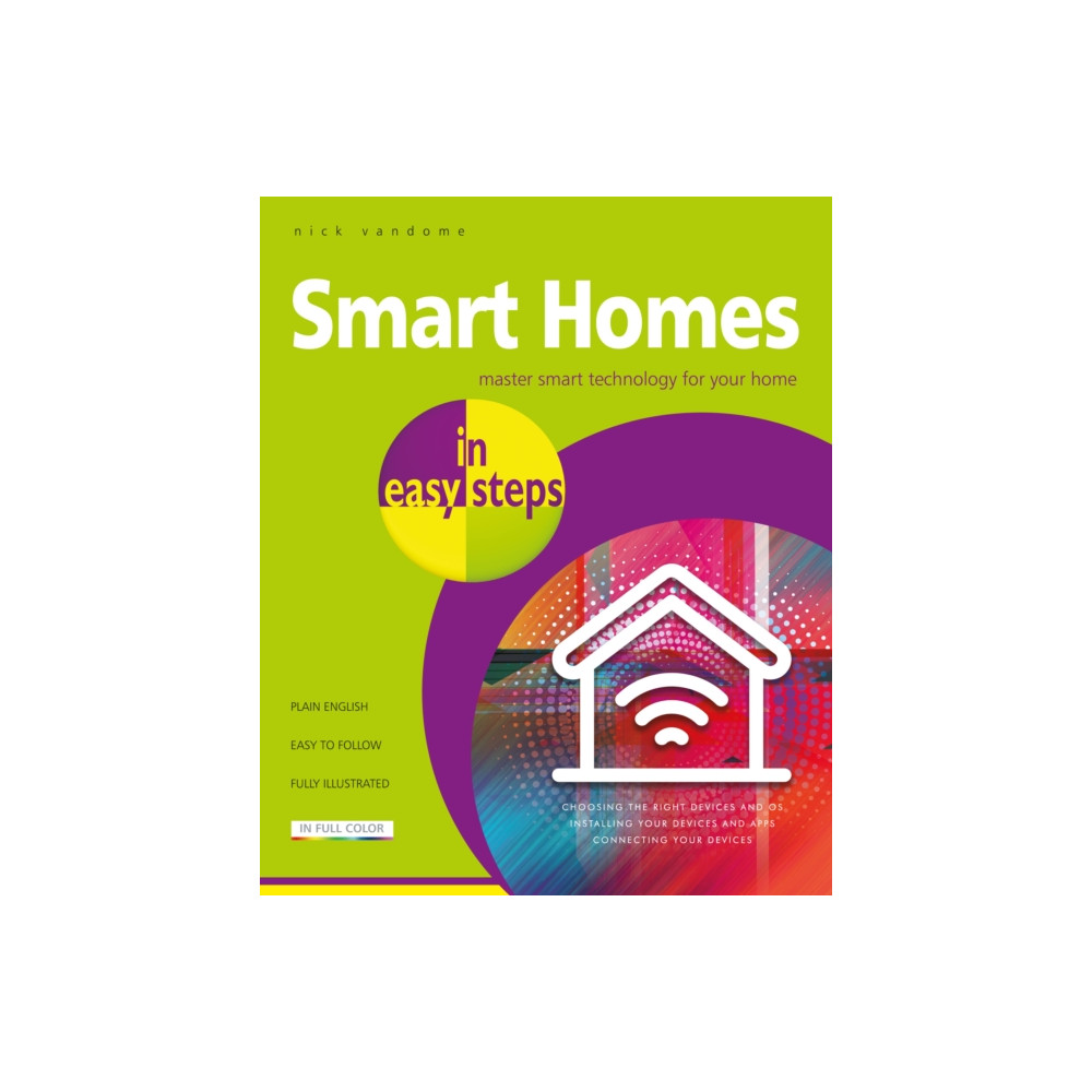 Produktbild för Smart Homes in easy steps (häftad, eng)