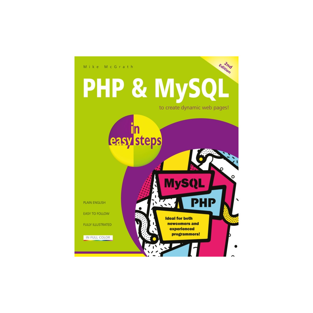 Produktbild för PHP & MySQL in easy steps (häftad, eng)