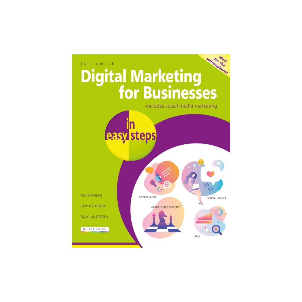 Produktbild för Digital Marketing for Businesses in easy steps (häftad, eng)