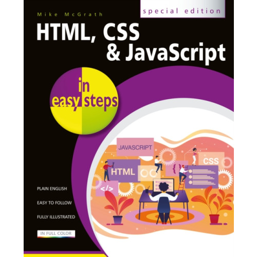 In Easy Steps Limited HTML, CSS and JavaScript in easy steps (häftad, eng)