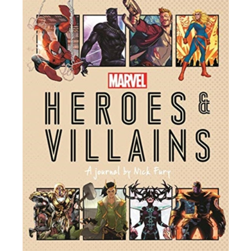 Templar Publishing Marvel Heroes and Villains (inbunden, eng)