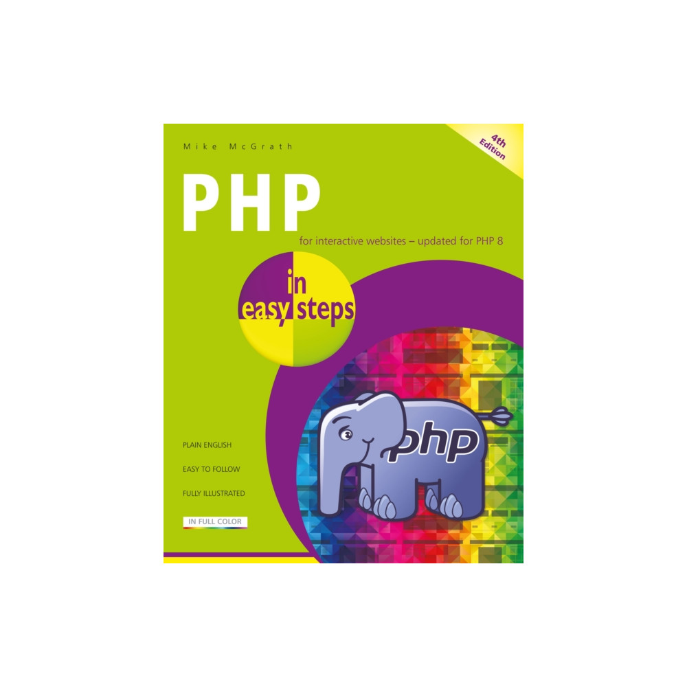 Produktbild för PHP in easy steps (häftad, eng)