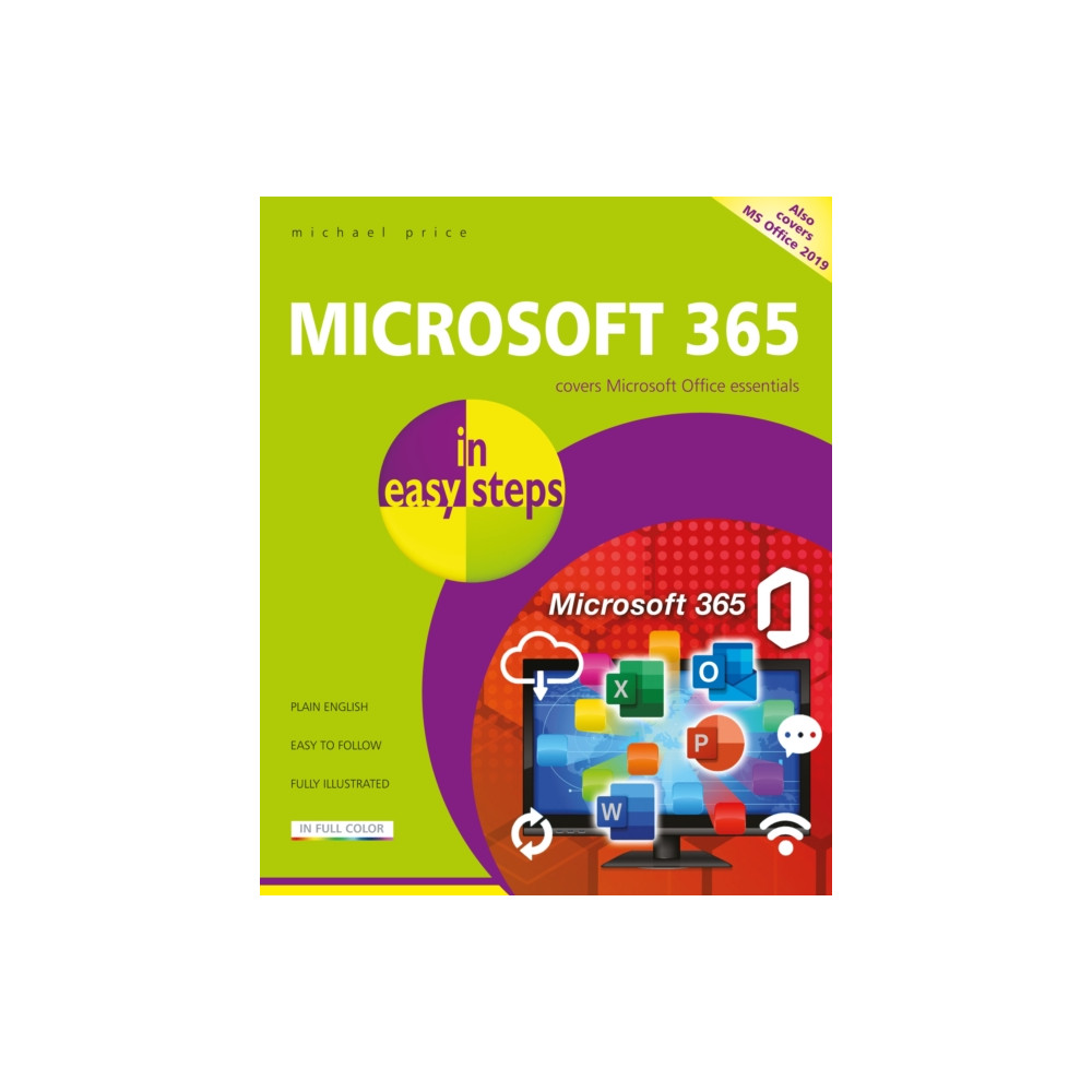 Produktbild för Microsoft 365 in easy steps (häftad, eng)