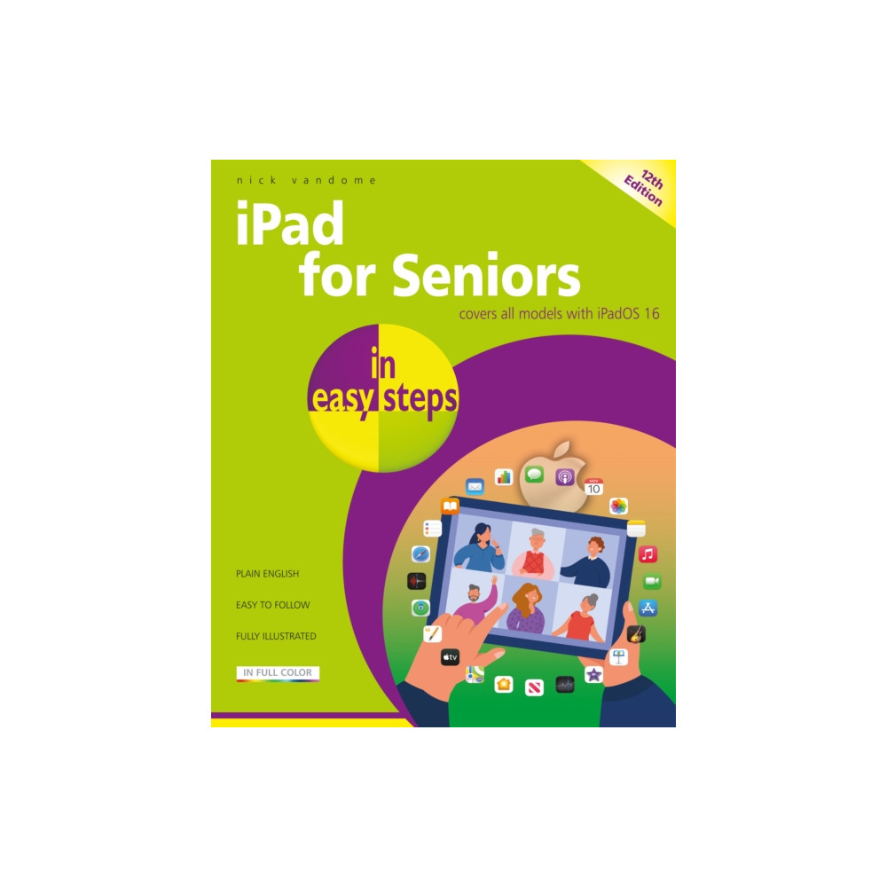 Produktbild för iPad for Seniors in easy steps (häftad, eng)