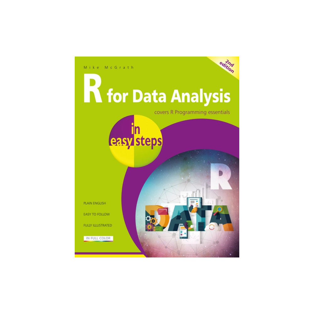 Produktbild för R for Data Analysis in easy steps (häftad, eng)