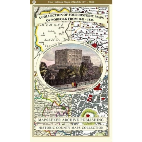 Historical Images Ltd A Collection of Four Historic Maps of Norfolk from 1611 - 1836 (häftad, eng)