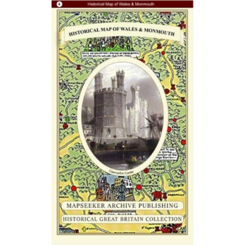 Historical Images Ltd Historical Map of Wales & Monmouth (häftad, eng)