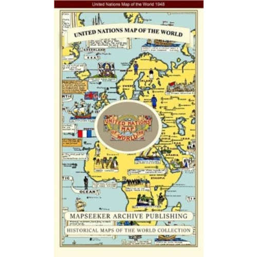 Historical Images Ltd United Nations Map of The World 1946 (häftad, eng)