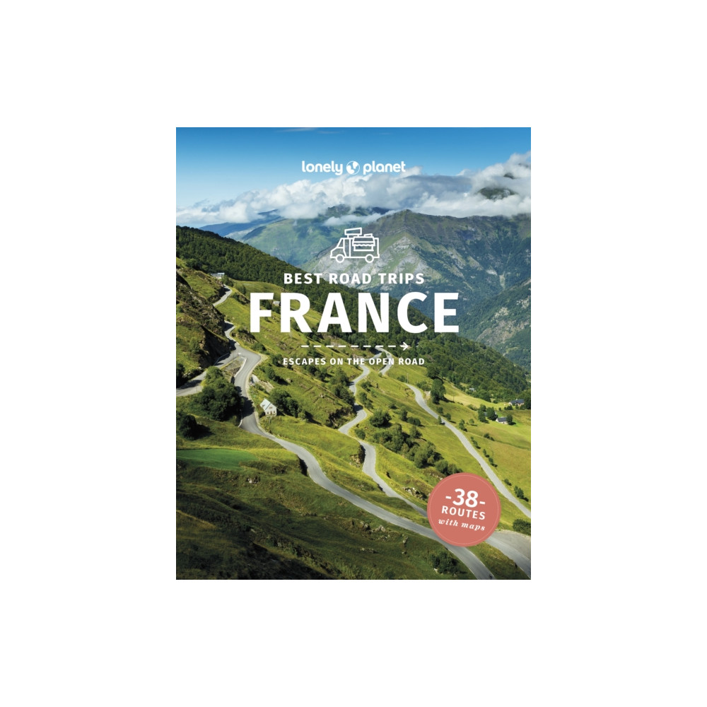 Produktbild för Lonely Planet Best Road Trips France (häftad, eng)