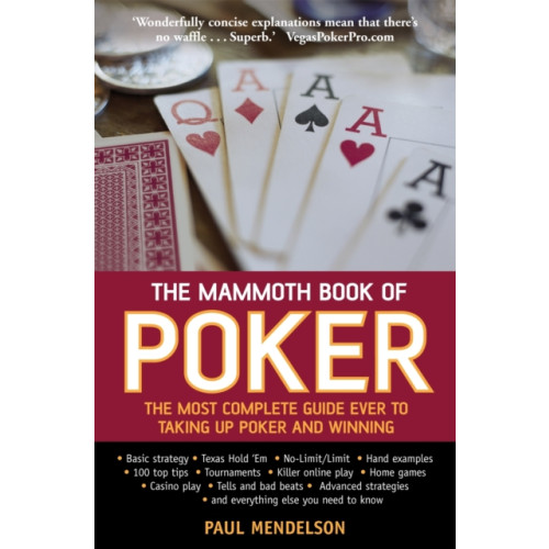 Little, Brown Book Group The Mammoth Book of Poker (häftad, eng)