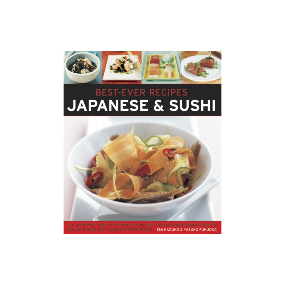 Produktbild för Best Ever Recipes: Japanese & Sushi (häftad, eng)