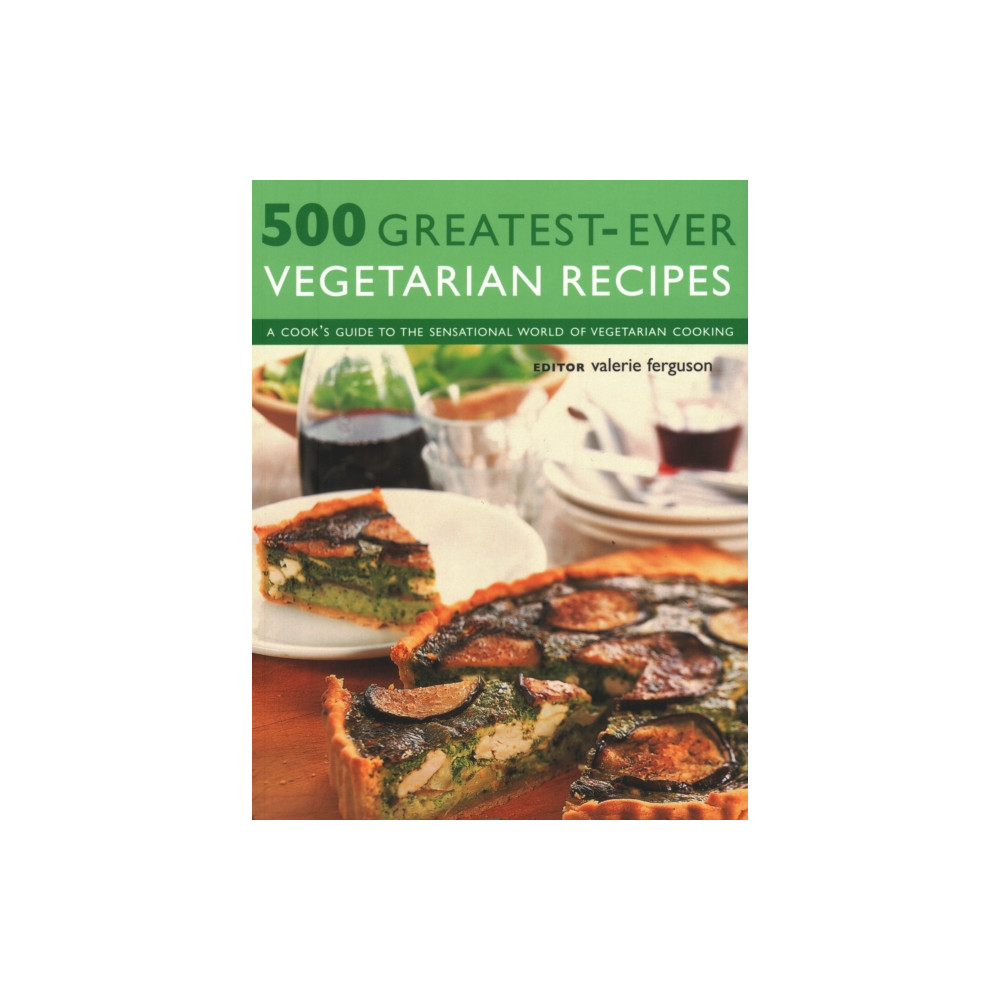 Produktbild för 500 Greatest-Ever Vegetarian Recipes (häftad, eng)