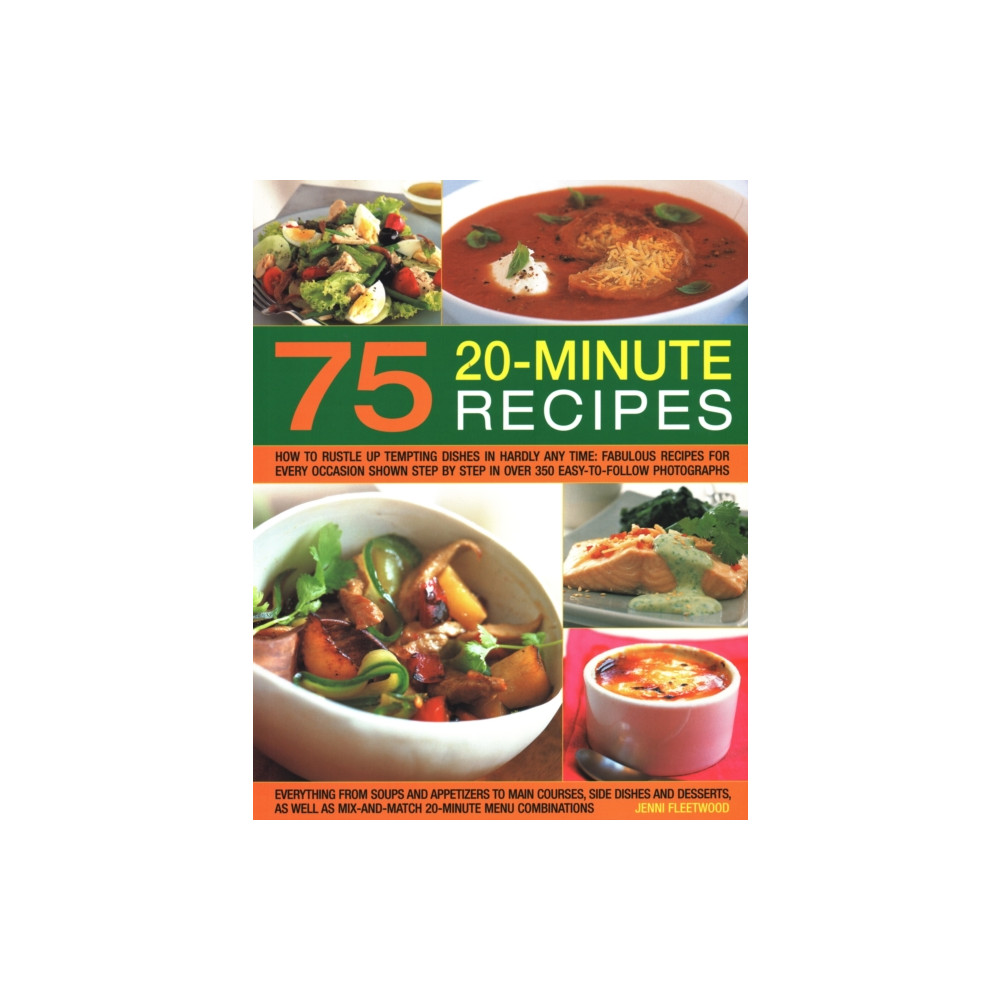 Produktbild för 75 Twenty-Minute Tasty Recipes (häftad, eng)