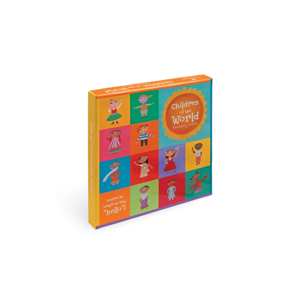 Produktbild för Children of the World Memory Game (inbunden, eng)