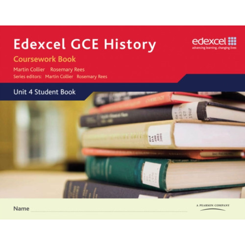 Pearson Education Limited Edexcel GCE History A2 Unit 4 Coursework Book (bok, spiral, eng)