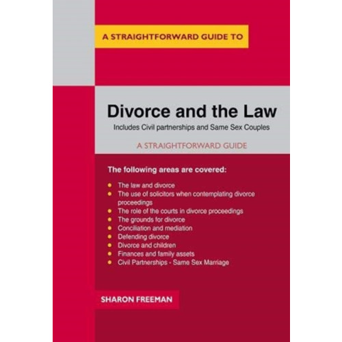 Straightforward Publishing A Straightforward Guide To Divorce And The Law (häftad, eng)