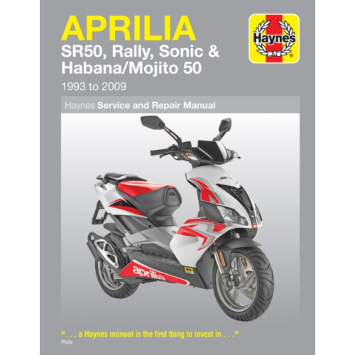 Haynes Publishing Group Aprilia SR50, Rally, Sonic & Habana/Mojito Scooters (93 - 09) (häftad)