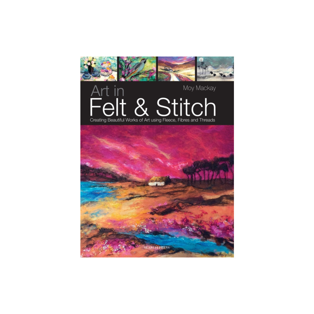 Produktbild för Art in Felt & Stitch (häftad, eng)