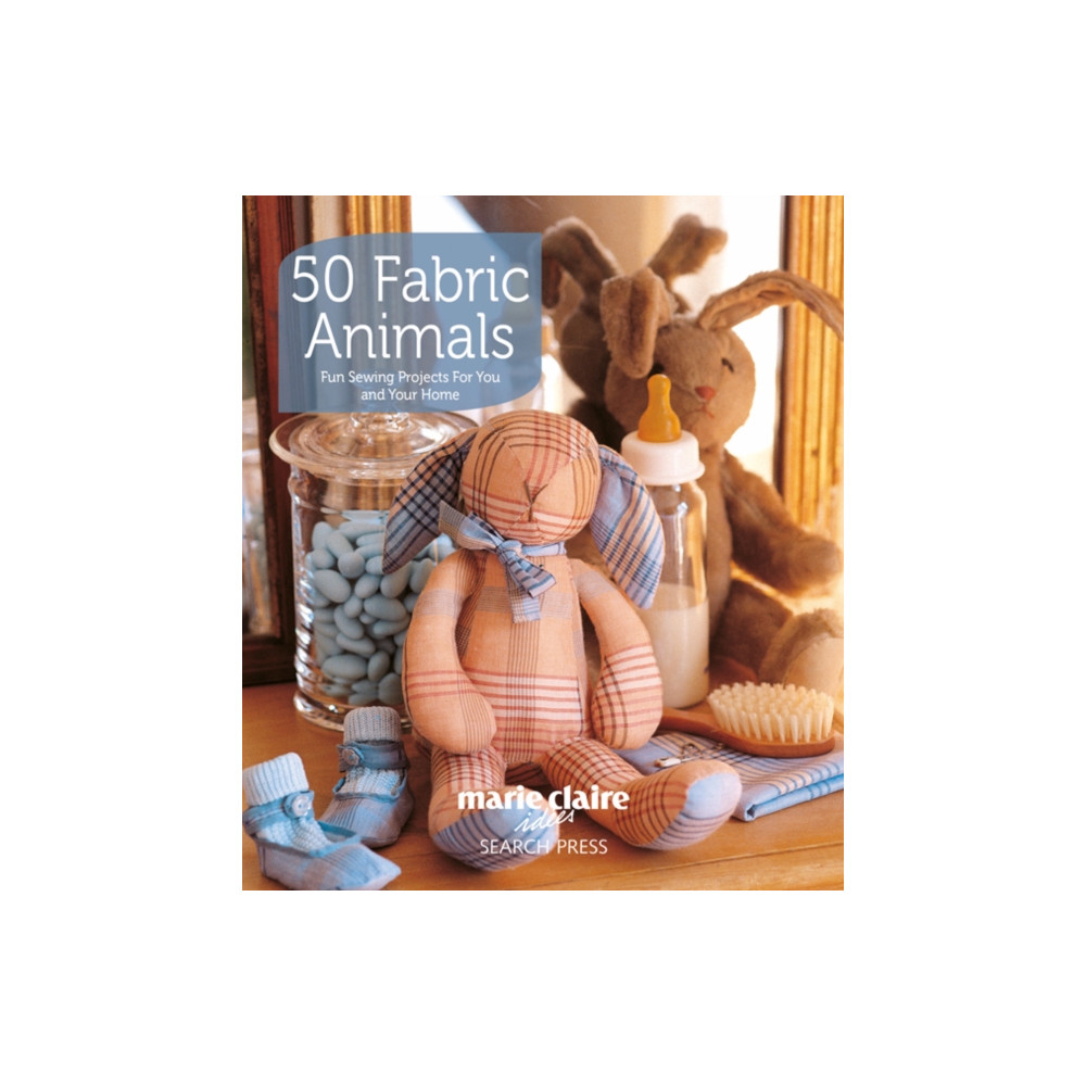 Produktbild för 50 Fabric Animals (häftad, eng)