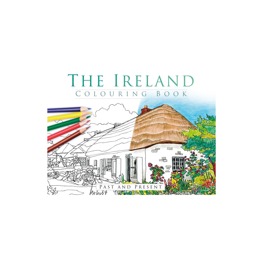 Produktbild för The Ireland Colouring Book: Past and Present (häftad, eng)