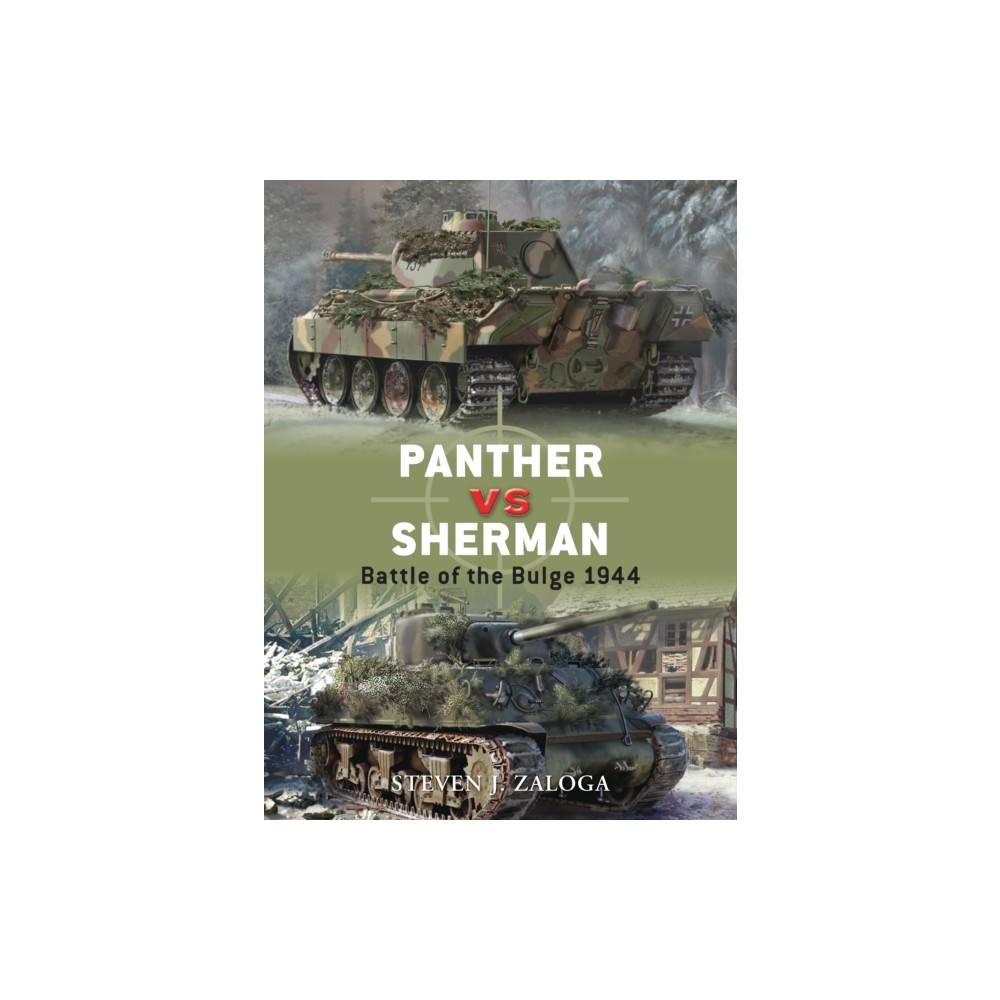 Produktbild för Panther vs Sherman (häftad, eng)