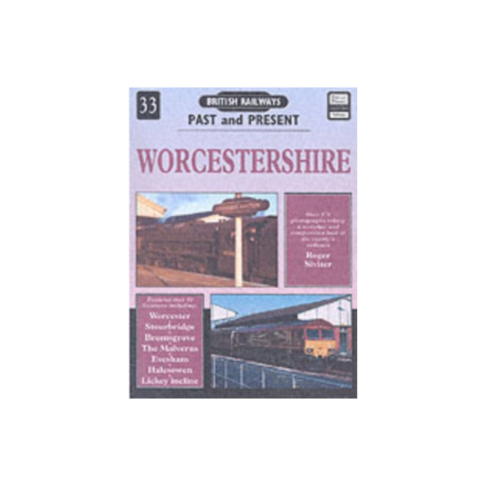 Produktbild för British Railways Past and Present Volume 33: Worcestershire (häftad, eng)