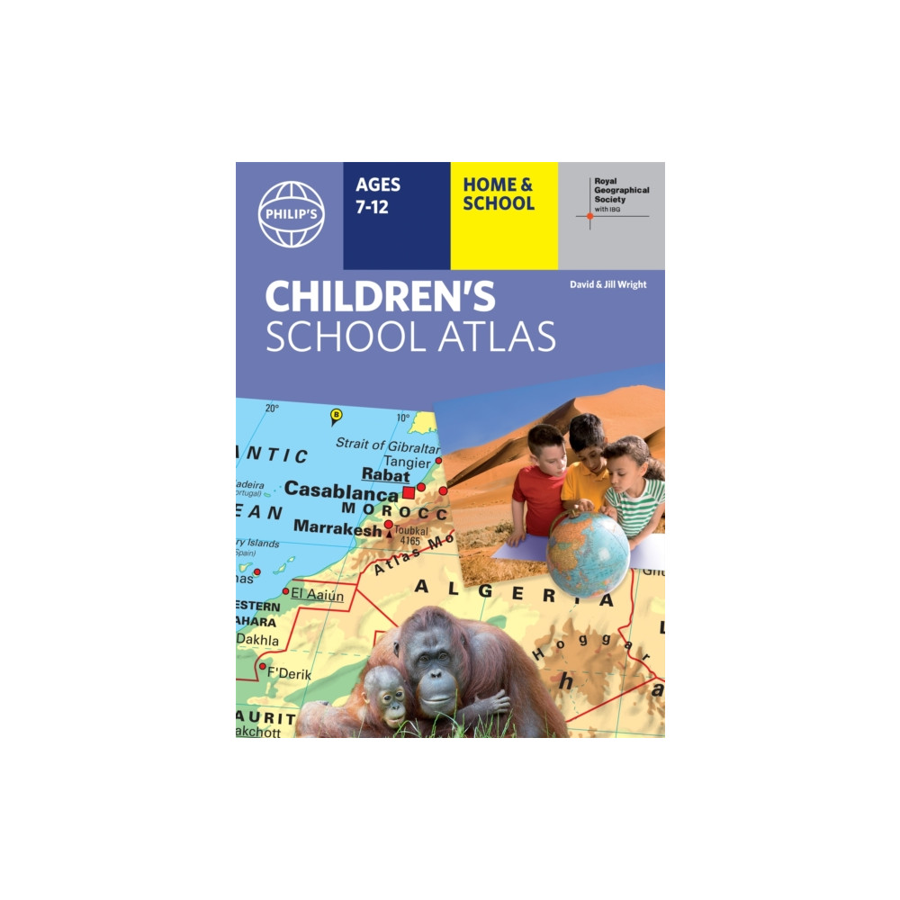 Produktbild för Philip's RGS Children's School Atlas (inbunden, eng)