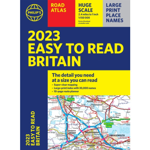 Octopus publishing group 2023 Philip's Easy to Read Road Atlas Britain (häftad, eng)