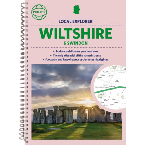 Octopus publishing group Philip's Local Explorer Street Atlas Wiltshire and Swindon (bok, spiral, eng)