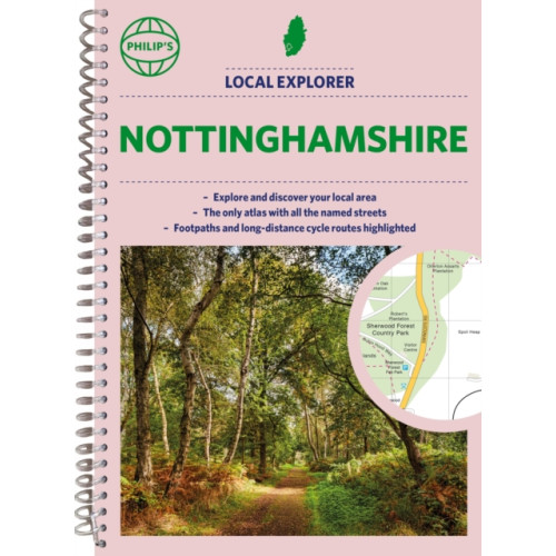 Octopus publishing group Philip's Local Explorer Street Atlas Nottinghamshire (bok, spiral, eng)